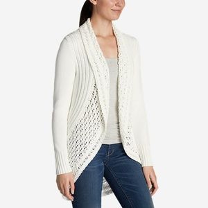 Eddie Bauer Peekaboo Cardigan